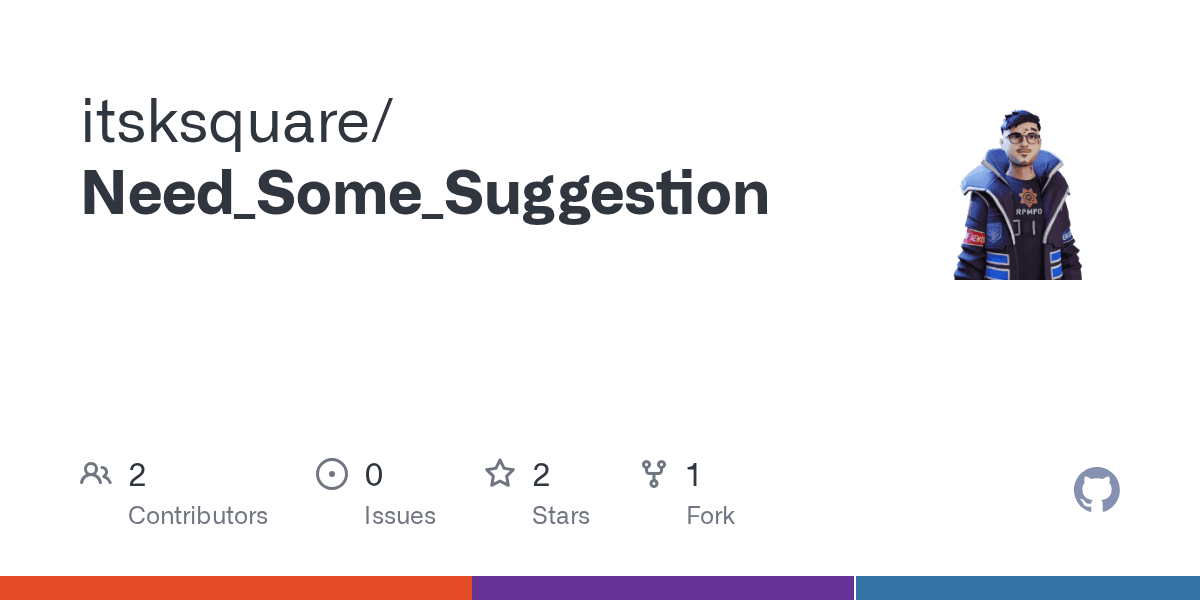 Need_Some_Suggestion